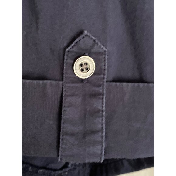Sonoma SS Top Navy Blue Button Front Blouse Front Chest Pockets Woman 2X - Picture 8 of 10
